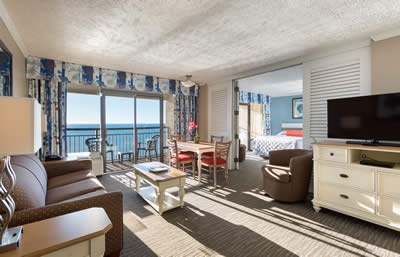 Spacious Oceanfront Suites